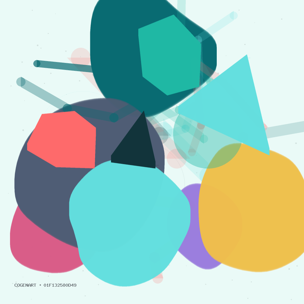 Inner Imagination generative artwork